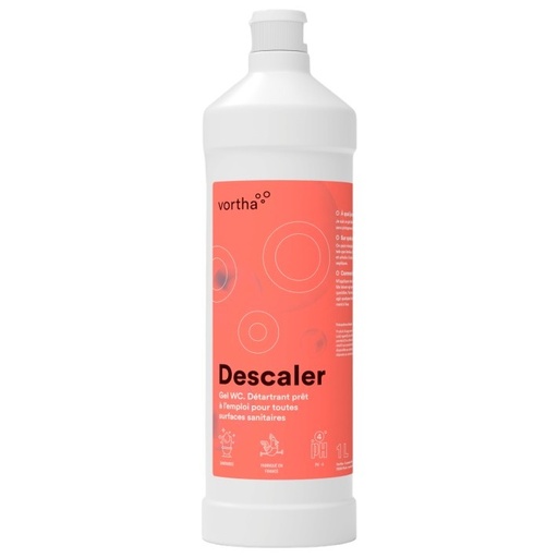 [6031] Vortha DESCALER Gel détartrant WC / 1L