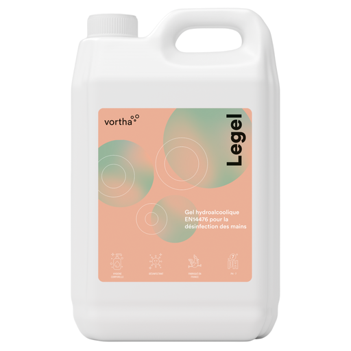 [5292] Vortha LEGEL, Gel hydroalcoolique antiseptique / 5L